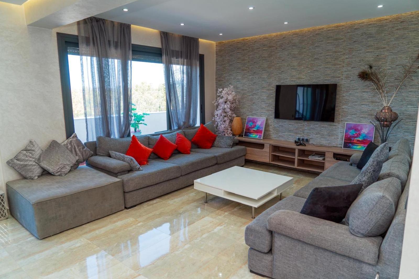 Luxury 3 Bedroom Panoramic Views In Hotspot With Fibre Optic Wifi And Netflix Tânger Exterior foto